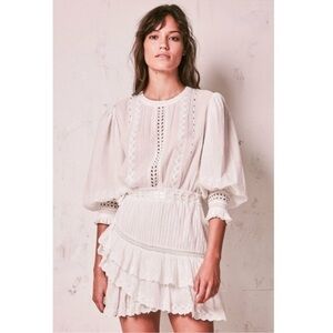 LoveShackFancy LORELAI Tiered Ruffle Mini